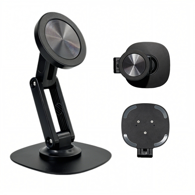 360 rotatable Magnetic Mobile Stand metal base super strong magnetic phone holder