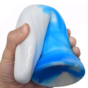 FAAK bunte große Schlauch-<span class=keywords><strong>Dildo</strong></span> Silicone Analsex-Spielzeug für Damen weiblicher Masturbator Fantasy Tierenpenis erotische Produkte - Product Image 5