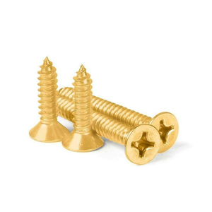 Top Selling Brass <b>Screws</b>, Countersunk Fasteners for Wood, Furniture, Cabinetry, and Professional Woodworking Projects - Product Image 3