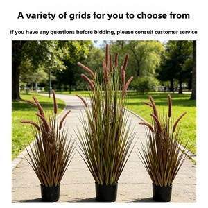 <span class=keywords><strong>Plante</strong></span> artificielle <span class=keywords><strong>en</strong></span> <span class=keywords><strong>pot</strong></span> de type queue de chien multicolore <span class=keywords><strong>en</strong></span> gros pour la décoration de la maison et du salon, 90cm/120cm/150cm, accessoires pour mariage et photographie - Product Image 3