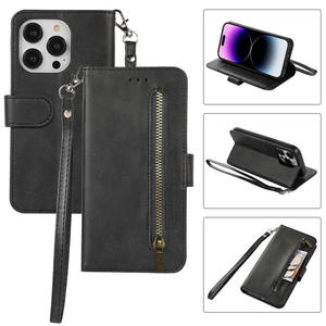 Funda de teléfono de cuero para <span class=keywords><strong>Nokia</strong></span> G42 G22 G60 G400 C300 C110 XR21 C22 C32 X30 5G, funda con tapa tipo billetera con tarjetero - Product Image 2