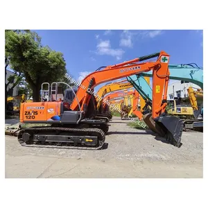 Excavadora Hitachi ZX120 seminuevo: equipo de movimiento de tierras confiable para la construcción