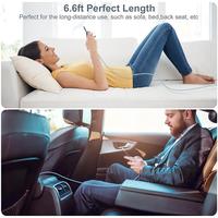 Cable de Alimentación USB-C Tipo C de 1M y 20W Personalizado con Carga Rápida PD para Teléfono Móvil, Computadora, Auriculares y Cámara - Material de PVC