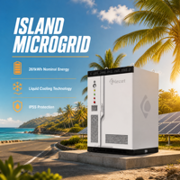 Système de stockage d'énergie liquide silencieux à faible bruit pour intérieur, 261 kWh, 135 kW, fonctionnement silencieux pour immeuble de bureaux, centre commercial