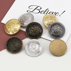 Thời trang Về Phía Trước Vòng <span class=keywords><strong>Shank</strong></span> kim loại nút-đồng thau may nút thân thiện với môi cho may mặc - Product Image 3