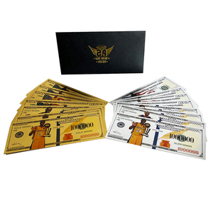 Nuovi Set di Banconote da Un Milione di Dollari di <span class=keywords><strong>Kobe</strong></span> <span class=keywords><strong>Bryant</strong></span> con Buste, Banconote in Lamina d'Argento, Set di Banconote Dollaro di <span class=keywords><strong>Kobe</strong></span> <span class=keywords><strong>Bryant</strong></span> - Product Image 1