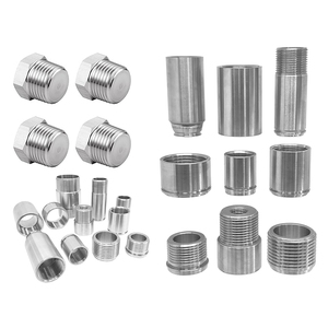 Conectores de Tubería NPT Industriales SST, Rosca Macho, Resistentes a la Corrosión, Conectores de Plomería de Alta Presión, Acero Inoxidable Mecanizado - Product Image 5