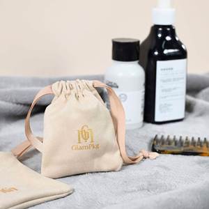 Customized Recyclable Velvet Jewelry <b>Storage</b> Drawstring Bag Souvenir Jewelry Pouch with Customized Color & Size - Product Image 6