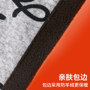 Double Layered Warm Cycling Neck Warmer Autumn Winter Outdoor Use Unisex Adult Size Adjustable Elastic Design - Product Image 5