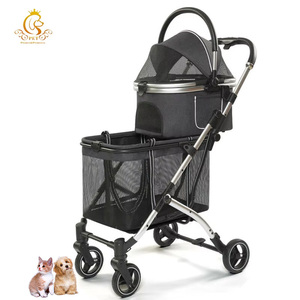 <span class=keywords><strong>รถ</strong></span><span class=keywords><strong>เข็น</strong></span>สัตว์เลี้ยง EUR PET รุ่นใหม่ล่าสุด พื้นที่กว้างขวาง วัสดุพรีเมียม สองชั้น ระบายอากาศได้ดี สำหรับแมวและสุนัขหลายตัว ดีไซน์แยกส่วนได้ - Product Image 2