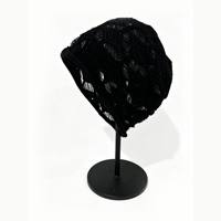 Bonnet en coton tricoté à la main pour femme, style slouchy, avec logo personnalisé, fabriqué en usine depuis 17 ans, idéal pour l'été