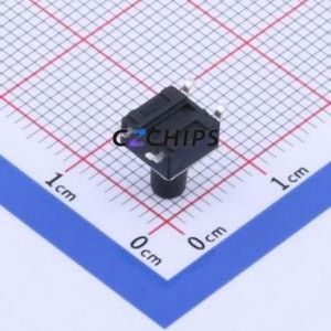 K2-6639SP-J4SC-04 Tactile Switch SMD-4P,6x6mm Switch 2.5N Vertical Mount 6mm 6mm - Product Image 2