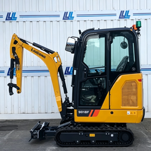 Mini-excavatrice LiuGong 9018F 1,8 tonne à chenilles rétractables pour serres et travaux en espaces étroits – Nouveauté 2026 en promotion - Product Image 2