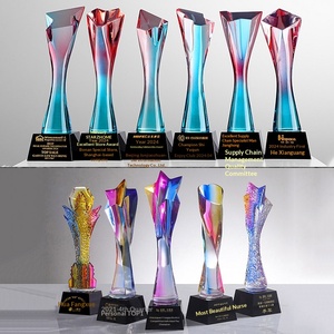 รางวัลคริสตัลน้ำแบบสั่งทำพิเศษ รางวัลประจำปี <span class=keywords><strong>ประกัน</strong></span>ภัยแชมป์ รางวัลพนักงานดีเด่น สร้างสรรค์ หรูหรา สง่างาม - Product Image 5