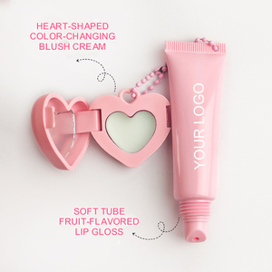 Brillo Labial Vegano Personalizado OEM, Líquido, Grueso, Altamente Pigmentado, de Larga Duración, Mineral, al por Mayor, con Espejo - Product Image 3