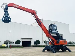 Nuovissimo Escavatore Idraulico Gommato da 35 Tonnellate BHW35-8 con Pinza per <span class=keywords><strong>Materiali</strong></span> - Product Image 5