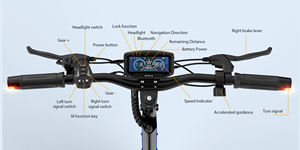 Trottinette électrique tout-terrain pliable EU KOOLUX U1PRO 48V20.8Ah avec batterie au lithium, étanche, deux roues, commande par application, autonomie 60-70 km - Product Image 3