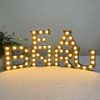 Lettres LED Halo Lit personnalisées en acier inoxydable miroir, lettres 3D illuminées en acrylique pour la décoration murale de la réception de bureau