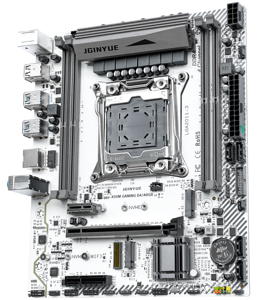 JGINYUE X99 Motherboard Xeon 2620 V3 <b>DDR4</b> 4-Channel <b>RAM</b> M.2 NVME WIFI Mini-ATX GAMING ARGB High Memory Capacity Supports up to 1 - Product Image 4