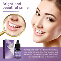 Produit commercial de colle de perceuse d'adhésif dentaire de Grillz de gemme de dent fine pour le travail dentaire