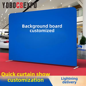 Portátil tensão tecido fronha para eventos 10*8 backdrop dobrável <span class=keywords><strong>Photo</strong></span> Booth <span class=keywords><strong>Back</strong></span> Drops - Product Image 3