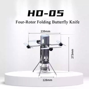 Dron de Techo YAHREE HD-05 de Fibra de Carbono ABS con Molde Privado, 1500m de Alcance, 22 Minutos de Autonomía, Peso en Vacío 580g, Carga Útil 100g, Giro de 90 Grados - Product Image 4