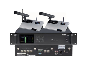 Sistema de micrófono inalámbrico profesional inteligente digital F2000 con distancia de transmisión de 100 m - Product Image 5
