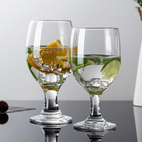Clair 13.5 oz cristal gobelet à eau verre tige eau verres à boire pour jus vin bière thé lait boissons froides boissons