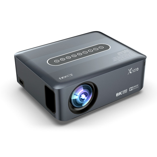 X1 Portable Android 9 Projector 4K Resolution Smart Office Home Camping LED LCD Lamps 3D Features 1080p Domestic Version HIFI