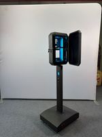 Anneau lumineux LED portable Roamer pour photomaton, coque de photomaton pour iPad, machine à selfie, kiosque avec flight case pour événements