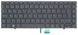 Teclado con diseño de EE. UU. Con retroiluminación para <span class=keywords><strong>HP</strong></span> <span class=keywords><strong>ZBook</strong></span> <span class=keywords><strong>Studio</strong></span> <span class=keywords><strong>G5</strong></span> EliteBook 1050 G1 - Product Image 2