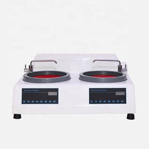 MP-2DE metallo grafische Probens chleif-und Polier maschine mit doppelter Scheiben doppels teuerung - Product Image 2