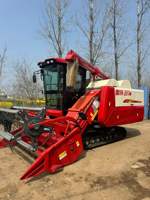Moissonneuse-batteuse automatique Touxin pour céréales, blé, maïs, riz – Haute productivité, machine sur chenilles, moteur 2300 mm de largeur de travail