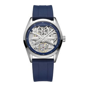 Premium 316L Stainless Steel Mechanical Wristwatch with Sapphire Crystal Dial & Fluororubber Strap for <b>Men</b> - Product Image 3