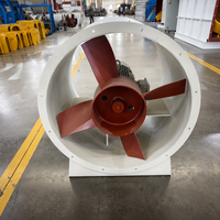 Ventilateur d'extraction de fumée et de gaz industriel haute température, ventilateur axial robuste à jet pour la ventilation d'urgence des tunnels profonds dans l'exploitation minière