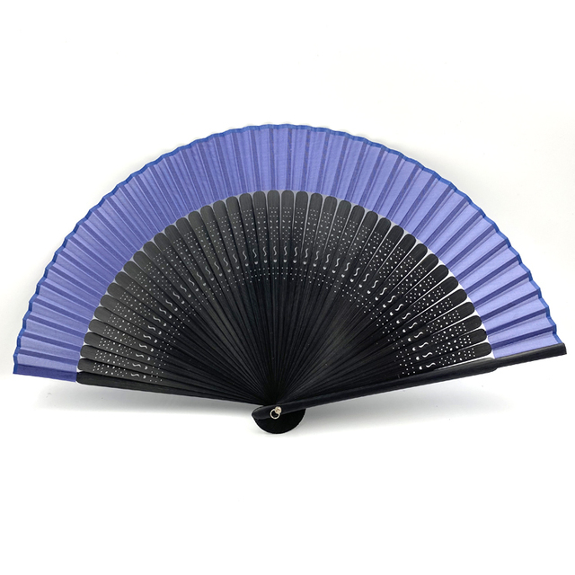 Customizable Eco-Friendly Handmade Traditional Japanese Style Bamboo Hand Folding Fan Lady Fashion Kimono Design Business