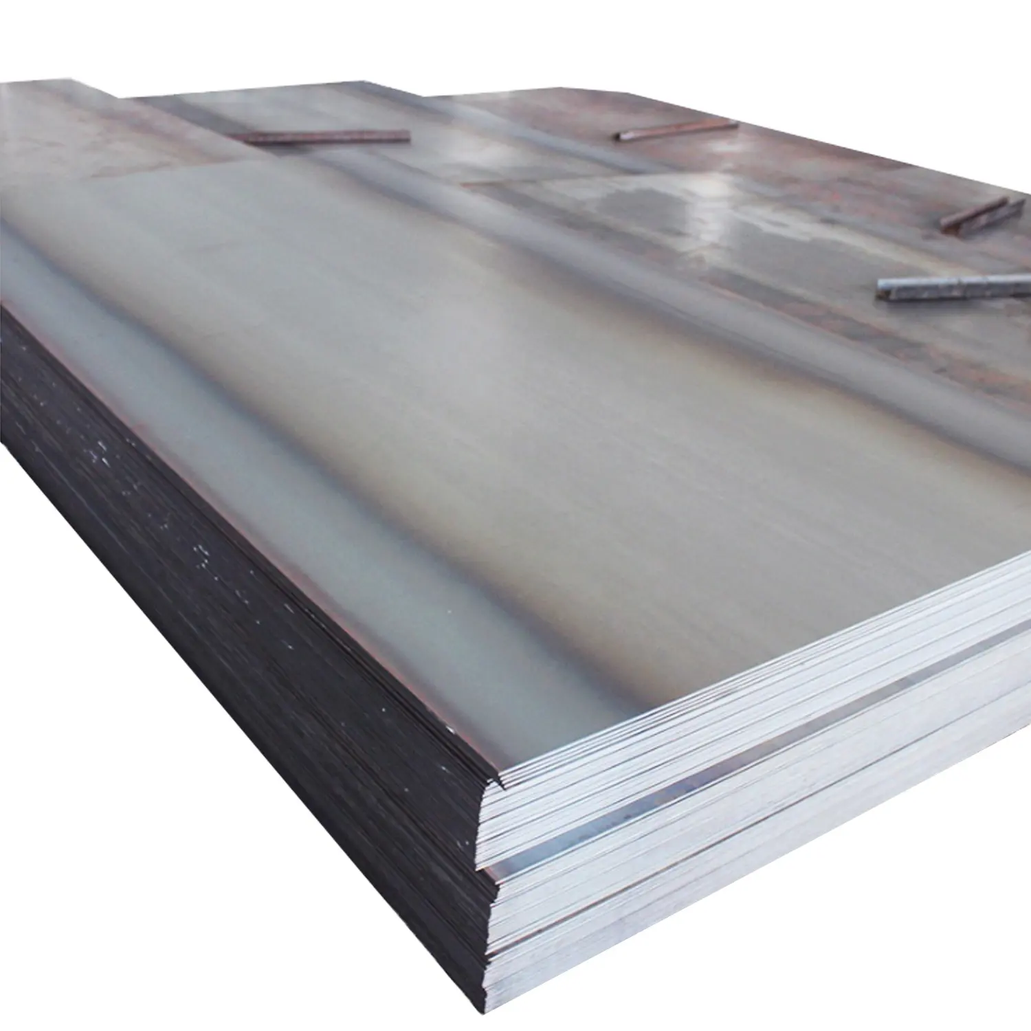 Q345 placa de acero al carbono laminada en caliente de alta calidad ASTM A36 hojas de acero para la construcción