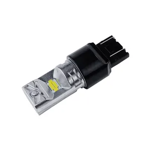 批发12v 24v 10w 12smd CSP琥珀色倒灯带电阻器7440发光二极管灯泡转向信号