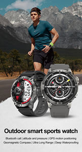 उच्च-परिशुद्धता GPS आउटडोर स्पोर्ट्स स्मार्ट वॉच Nfc जियोमैग्नेटिक कम्पास 3atm गहराई वाटरप्रूफ <span class=keywords><strong>30</strong></span> मीटर स्विमिंग कैलेंडर 50-दिन - Product Image 2