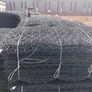 Misura tagliata e piegata 2*1*1m acciaio zincato gabbione materasso forma esagonale foro per il mantenimento della tessitura del muro - Product Image 3