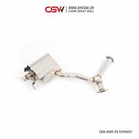 Chine Fabricant Nouveau Produit Son Avant Tuyau Catback Soupape D'échappement Silencieux Pour Audi A5 B9 2.0T 2019 +