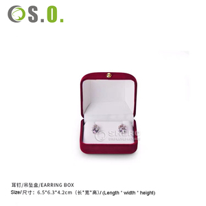 Elegant Rounded Corner Velvet Ring Box Multi Color Custom Logo Luxury Proposal Gift for High End Jewelry Brands Factory Direct - Product Image 3