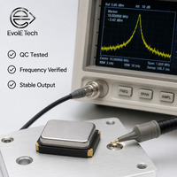 EVZA515 Osilator Kristal SMD Kelas Industri 25MHz 1.8V 25ppm Perisai Logam Kebisingan Fase Rendah -40~+85