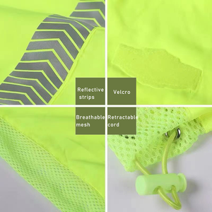 เสื้อแจ็คเก็ตนิรภัยสะท้อนแสงแบบ OEM ODM สี ขนาด โลโก้ และบรรจุภัณฑ์ตามสั่ง เสื้อแจ็คเก็ตทำงานแบบมองเห็นได้ชัดเจนสำหรับขายส่ง - Product Image 4