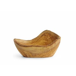 HENDI 300x190x(H)110mm Decorative <b>Olive</b> <b>Wood</b> Serving Tray <b>Bowl</b> - Product Image 1
