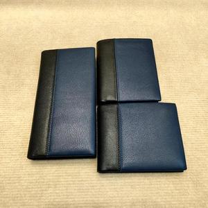 Low MOQ Custom Logo Business Cowhide <strong>Leather</strong> Luxury Purse ID Card Genuine <strong>Leather</strong> <strong>Wallet</strong> <strong>for</strong> <strong>Men</strong> - Product Image 1