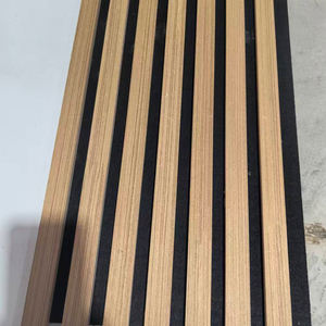 Pannello Acustico Fonoassorbente Akupanels in Impiallacciatura di Legno Naturale Impermeabile e Resistente all'Umidità <span class=keywords><strong>per</strong></span> Installazione Rapida in Sale - Product Image 2