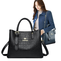 Mode résistant à l'usure femmes étanche en cuir PU sac à main Messenger sac chaînes bonbons motif fermeture à glissière multi-fonctionnel