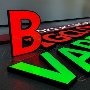 Ezd tùy chỉnh xây dựng dấu hiệu cửa hàng tên bảng thiết kế <span class=keywords><strong>LED</strong></span> thư chiếu sáng frontlit cửa hàng phía trước dấu hiệu cho doanh nghiệp ngoài trời dẫn đăng ký - Product Image 2