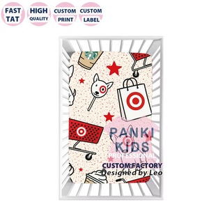 <span class=keywords><strong>Lenzuola</strong></span> per <span class=keywords><strong>Culla</strong></span> in Bambù Stampate Personalizzate di Alta Qualità della Fabbrica Pankai, <span class=keywords><strong>Lenzuola</strong></span> per Neonati in Bambù, Biancheria da Letto Confortevole per Bambini - Product Image 3